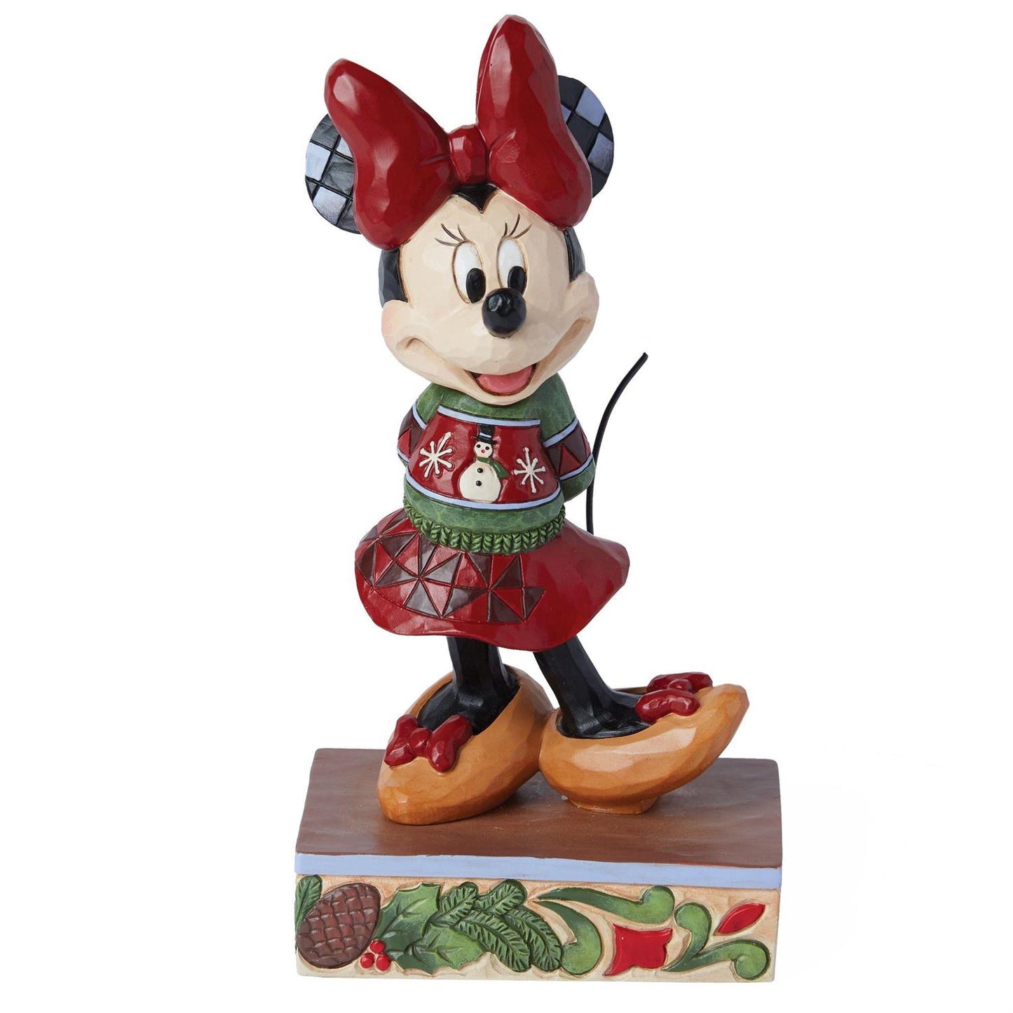 Minnie in Christmas Sweater by Jim Shore