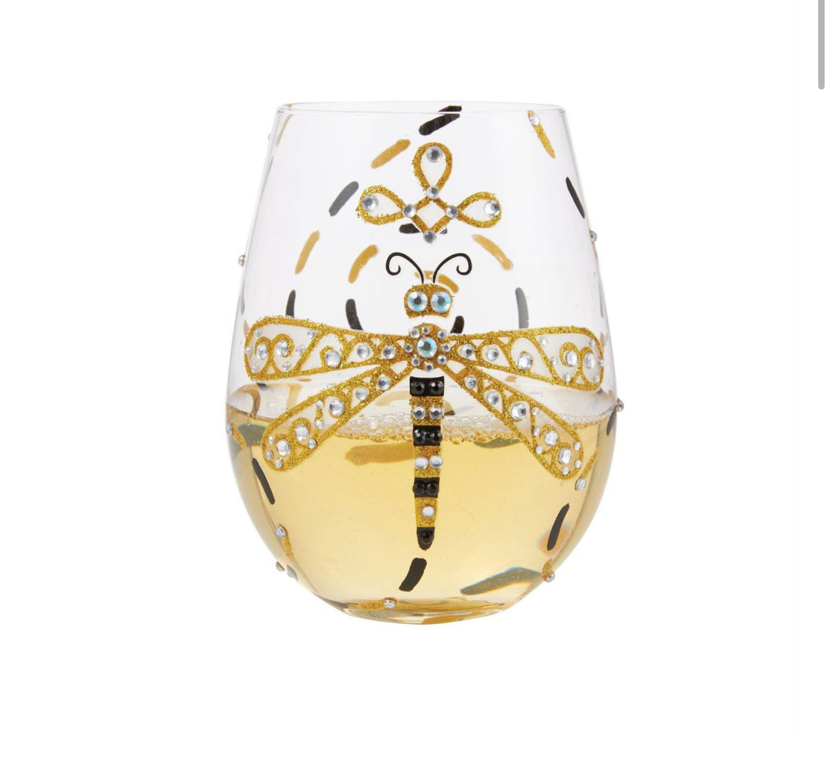 Dazzling Dragonfly Stemless by Lolita