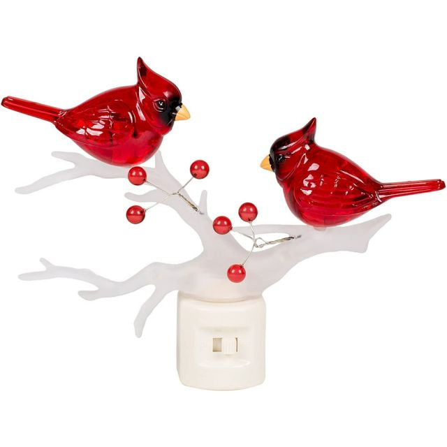 Roman Cardinal on Branch LED Night Light 160045