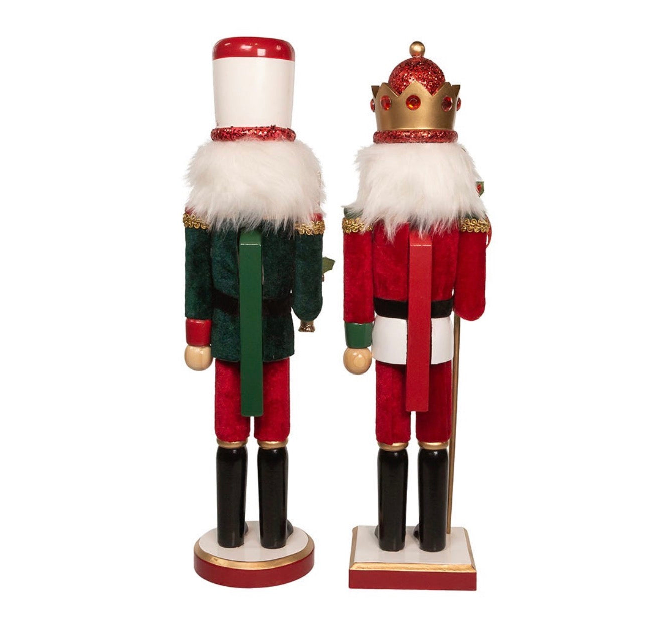 15“ Holly And Berries Nutcrackers, 2 Assorted (sold individually)