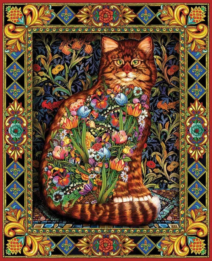 Tapestry Cat, 1000 Piece Puzzle