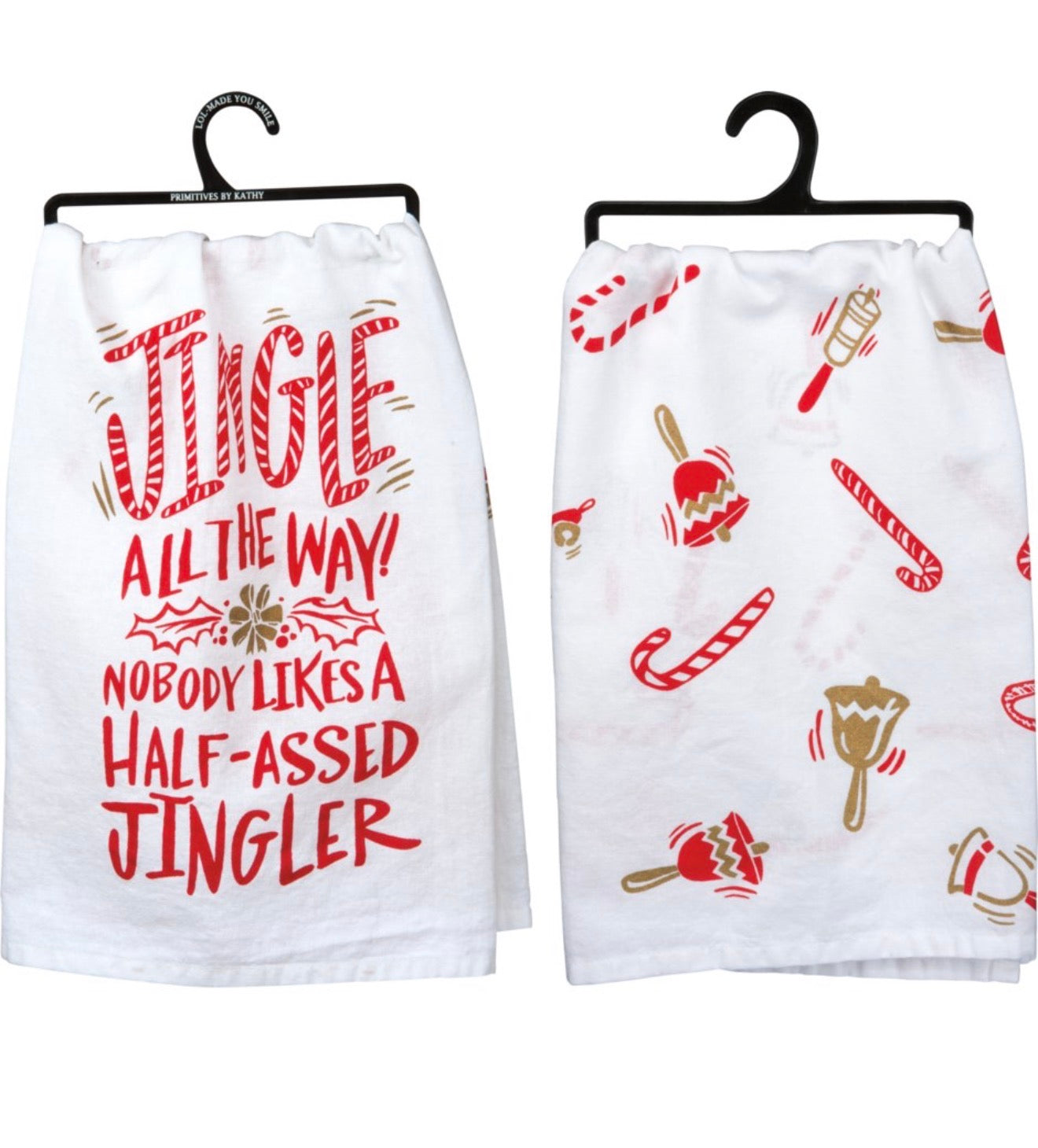 DISH TOWEL -JINGLE ALL THE WAY