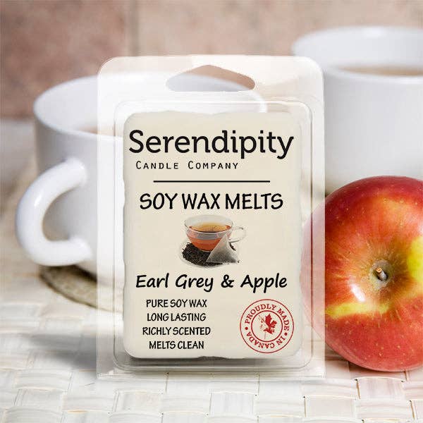 Serendipity Soy Candles - Earl Grey & Apple: 8oz