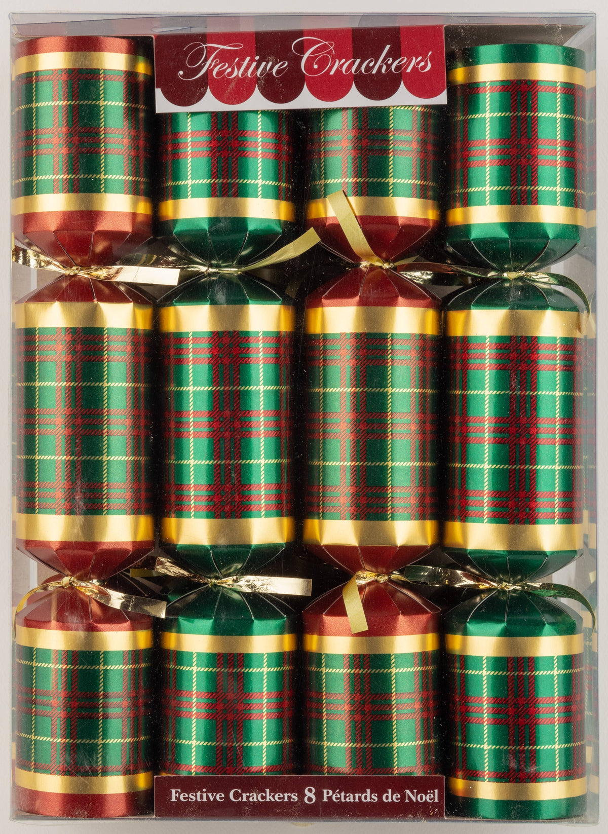 Silver Tree Home & Holiday - 4244-28:10in 8ct Festive Plaid (D)