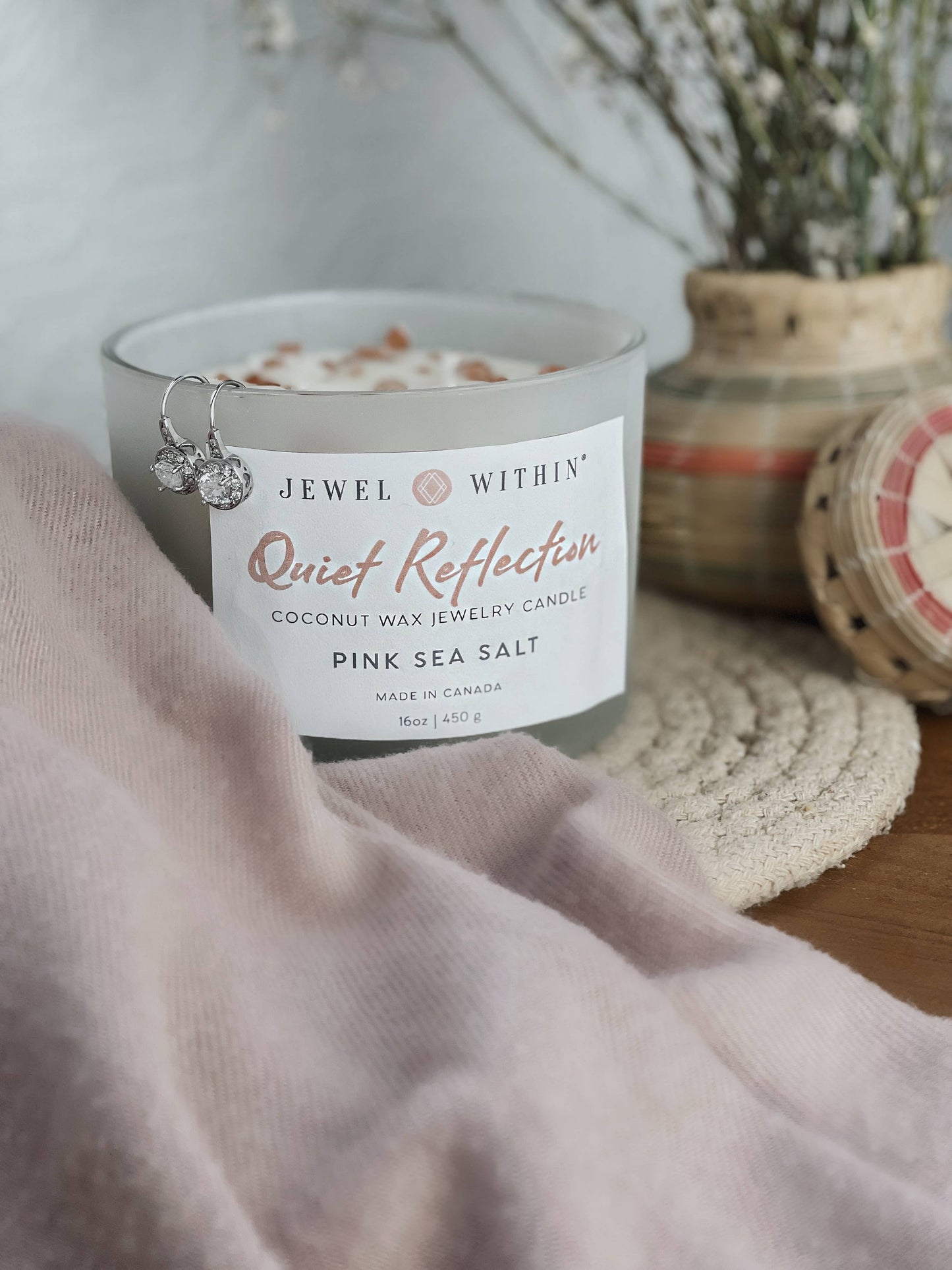 Jewel Within - Quiet Reflection Jewelry Candle
