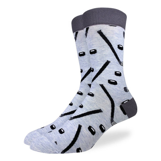 Good Luck Sock - Men's Hockey Sticks and Pucks Socks