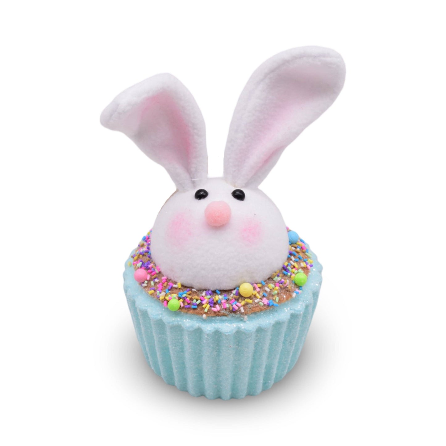 BUNNY HEAD CUPCAKE 8in, 2 Assorted, Sold Individually ER13053