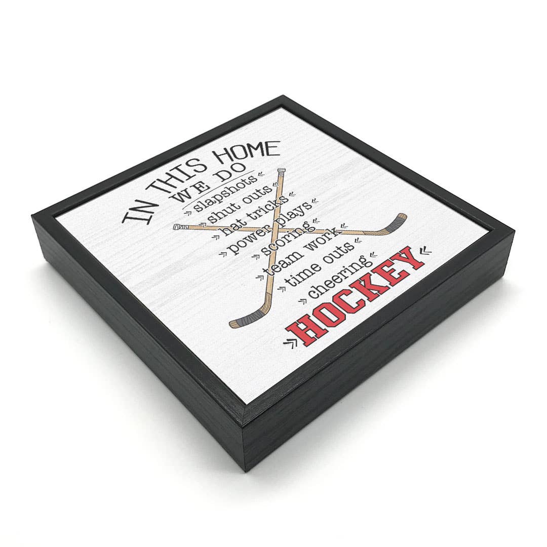 In This Home | Wood Sign