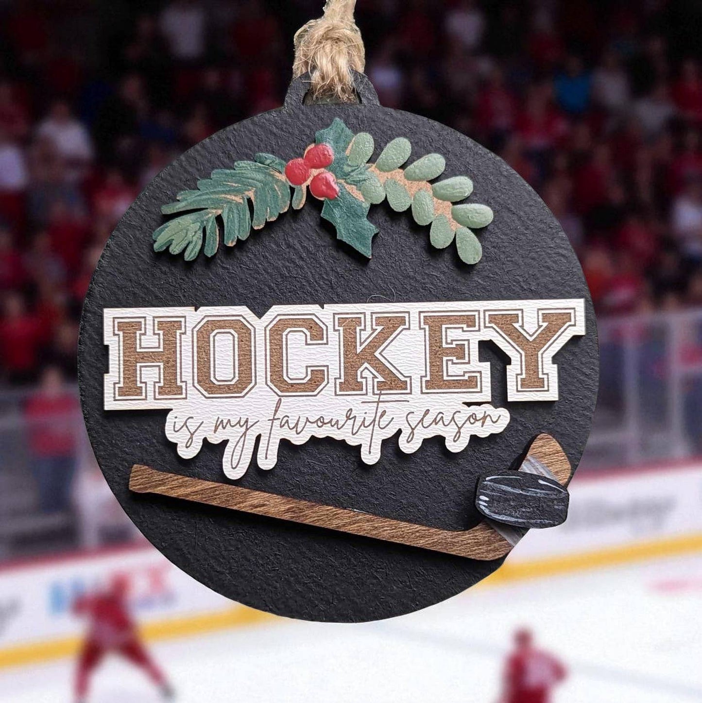 Richer Design Co. - HOCKEY SEASON ORNAMENT