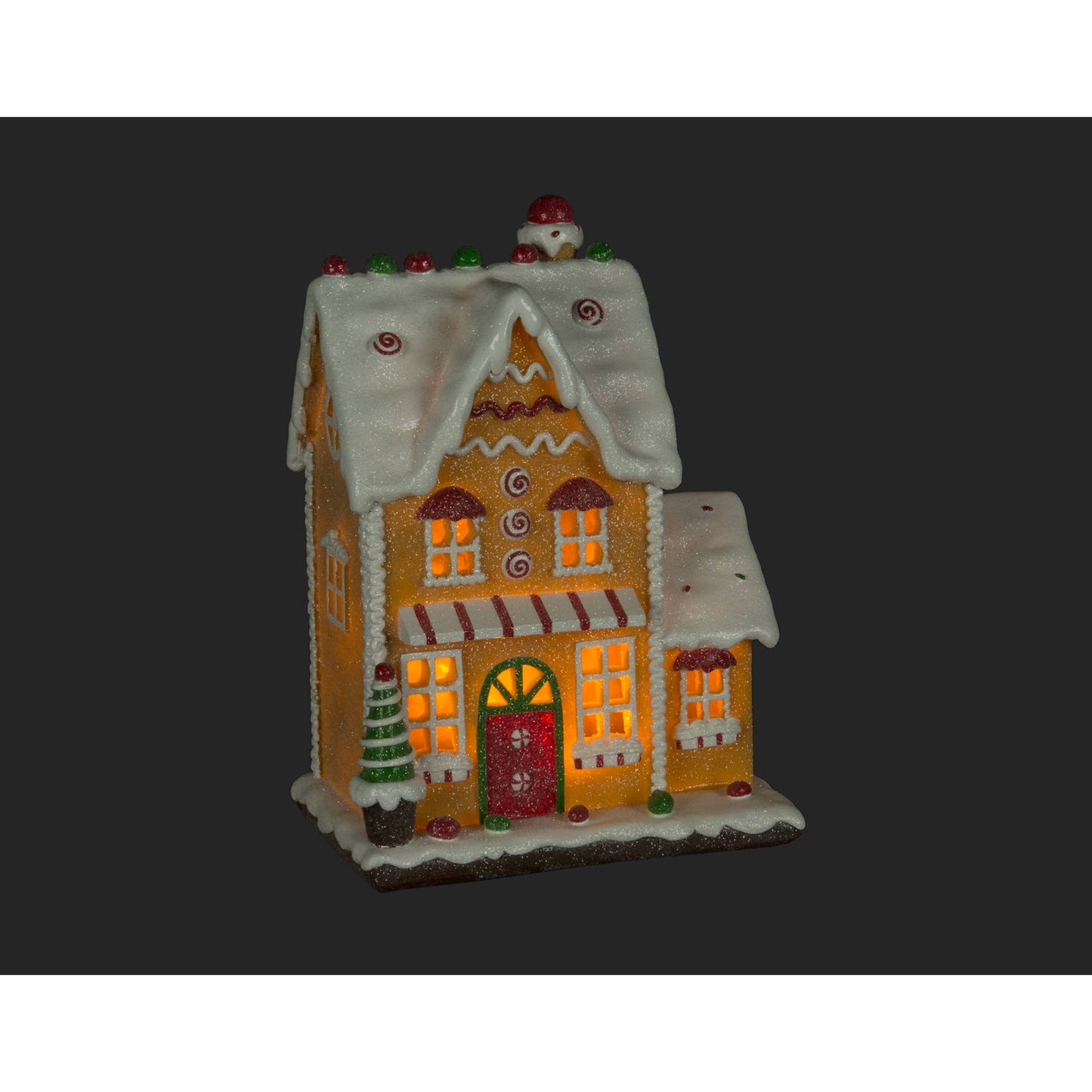 Christmas Tradition - 10.5" LED Ginger Bread House