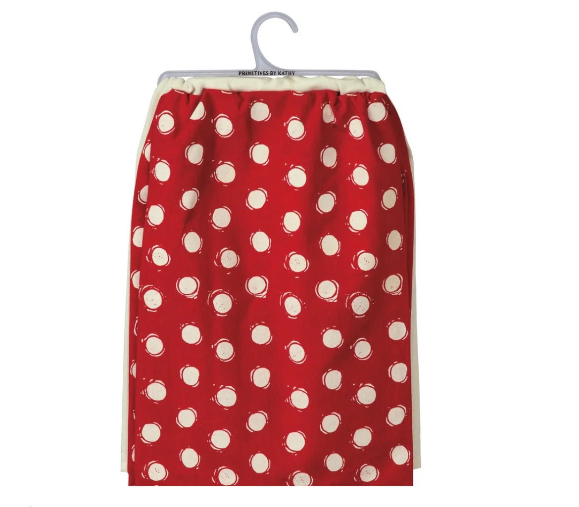 Dish Towel Set, Jingle All the Way, Includes 2 Tea Towels