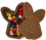 Milk Chocolate Bunny with Box of Jelly Belly’s Inside