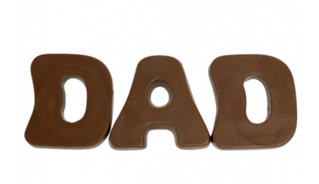 Dad Chocolate Letters