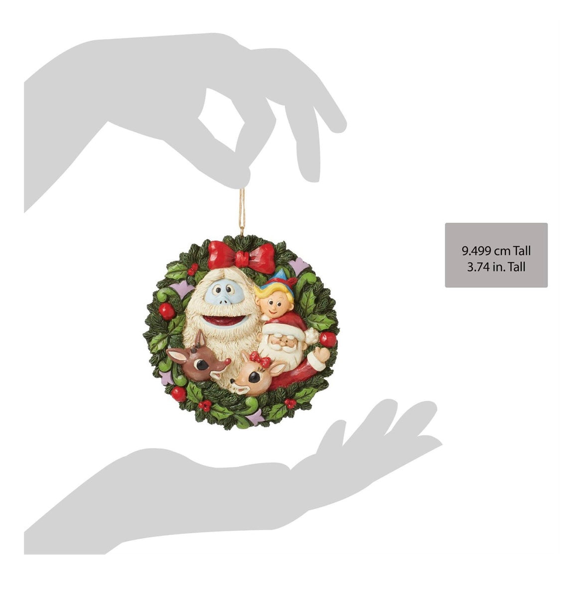 Rudolph Group Hanging Ornament by Jim Shore