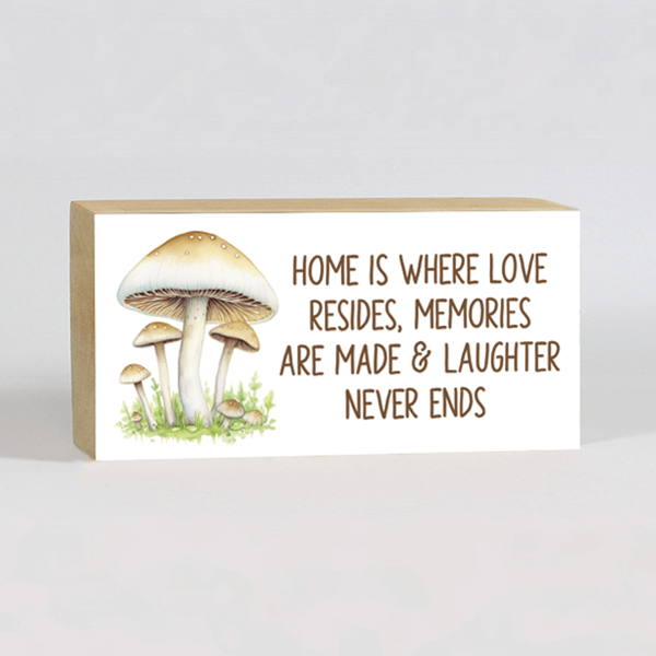 Mushroom Block with Sentiment