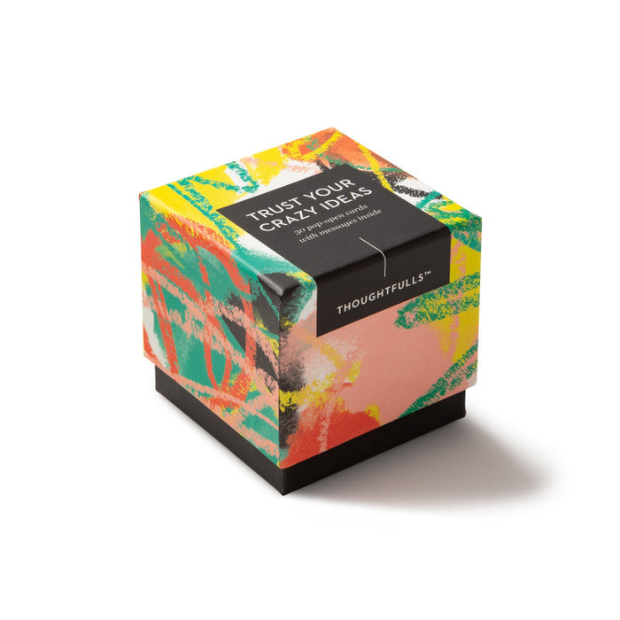 Trust Your Crazy Ideas, ThoughtFulls, Pop-Open Cards by Compendium