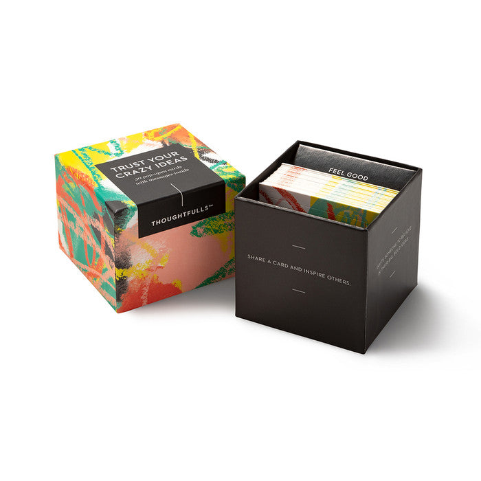 Trust Your Crazy Ideas, ThoughtFulls, Pop-Open Cards by Compendium