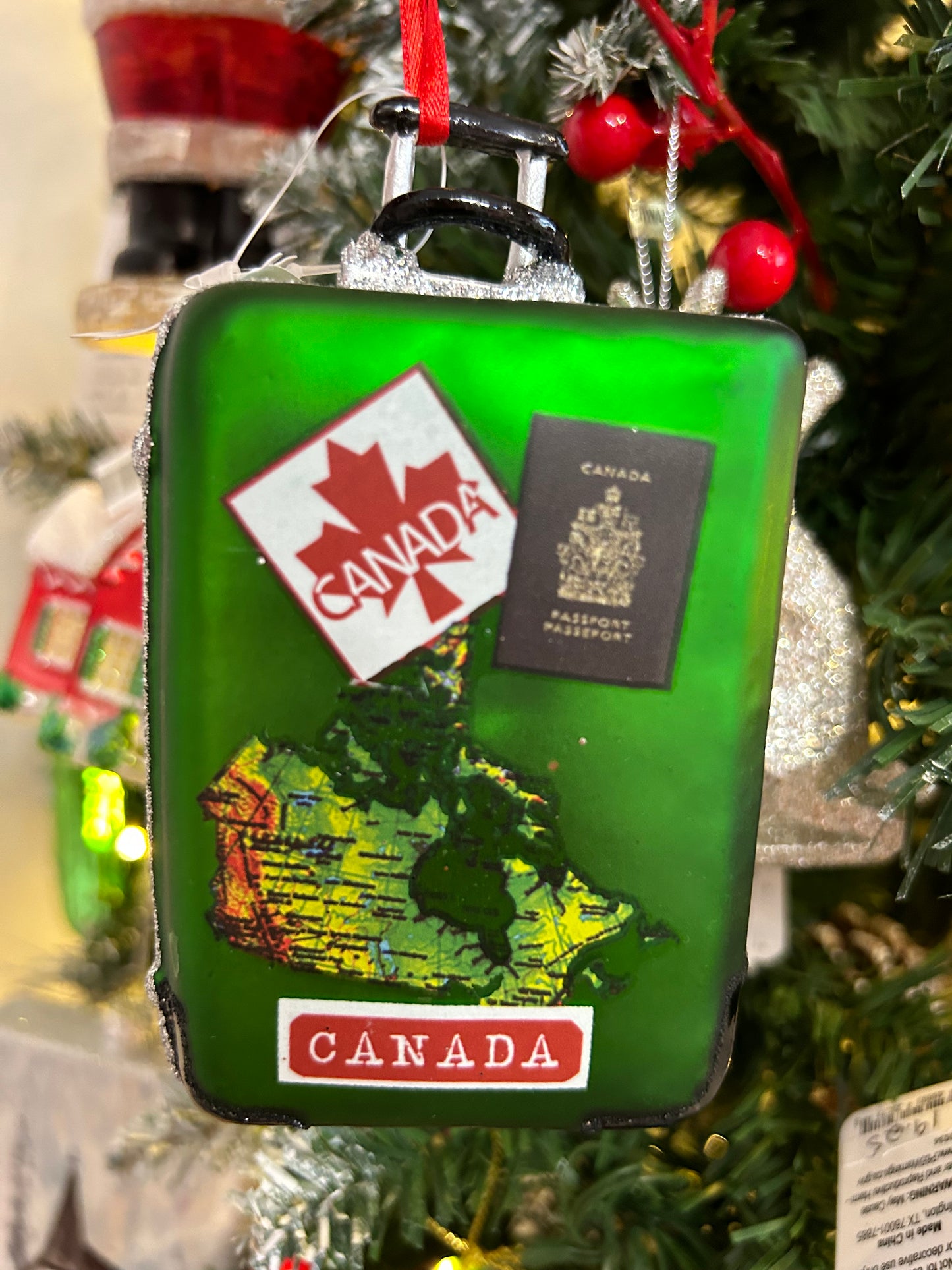 Canadian Traveler Ornament