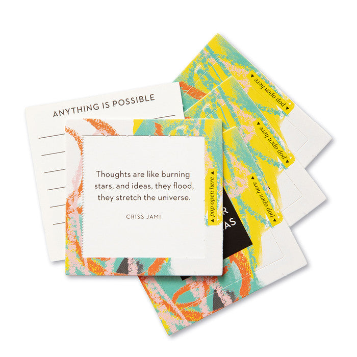 Trust Your Crazy Ideas, ThoughtFulls, Pop-Open Cards by Compendium