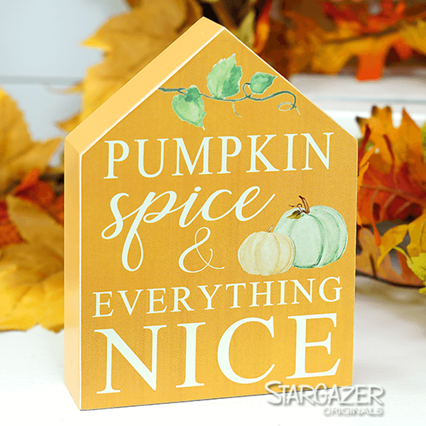 Pumpkin Spice Table Decor