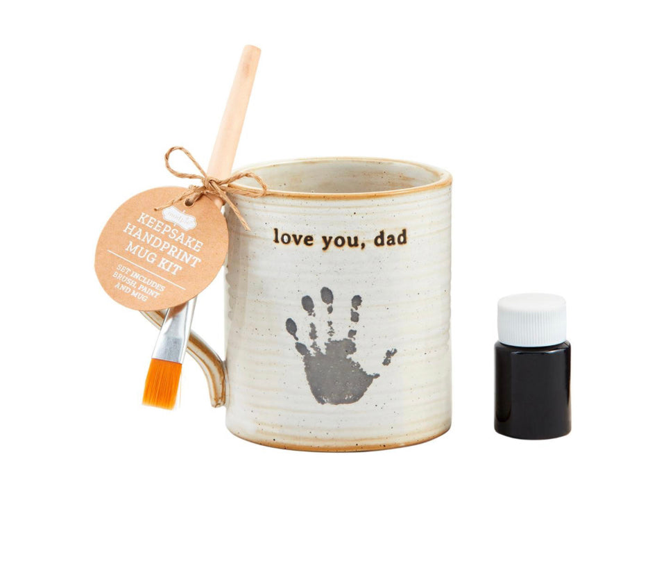 Dad Handprint Mug