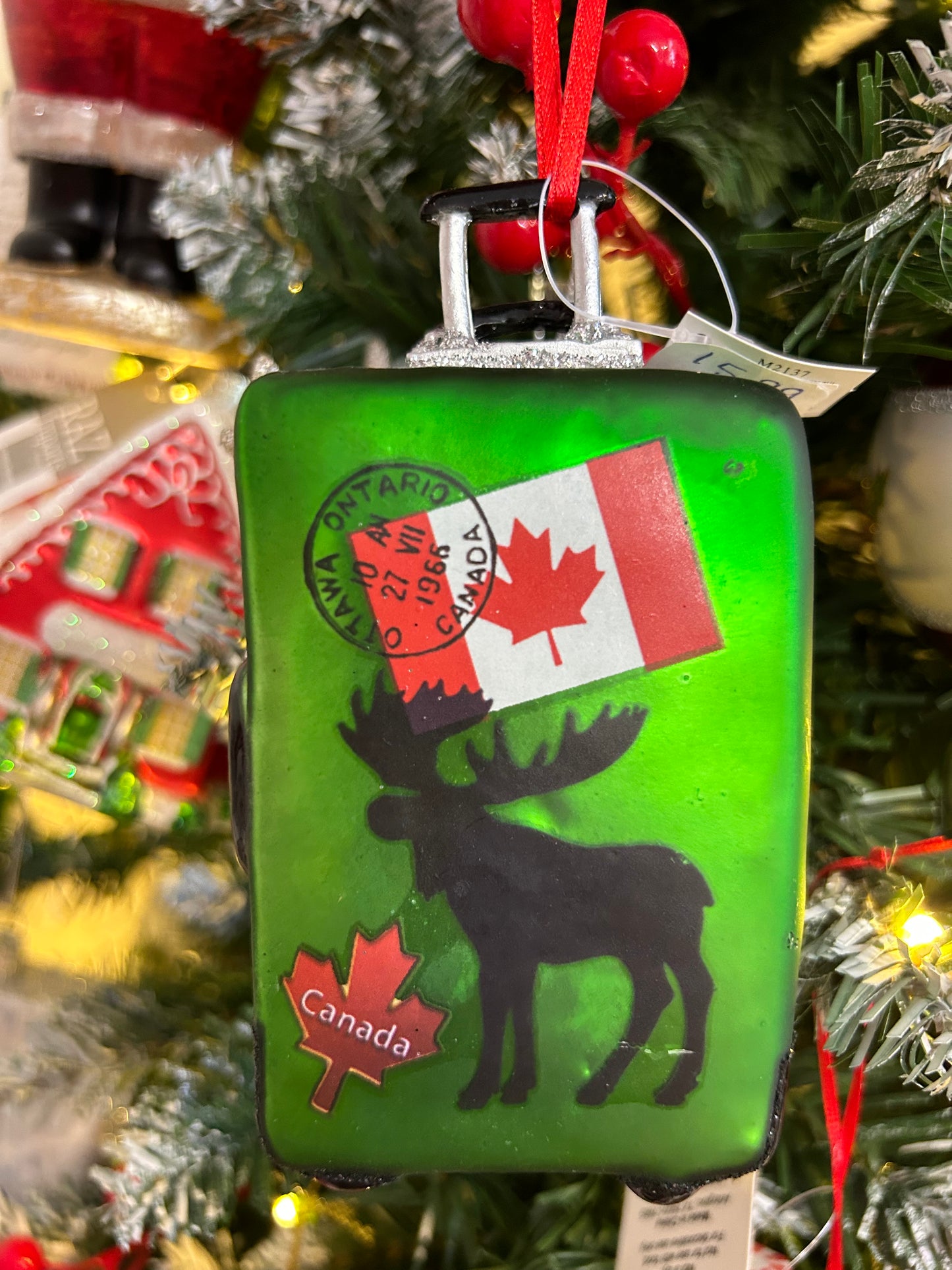 Canadian Traveler Ornament