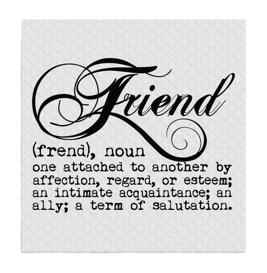 Friend Definition, SWEDISH DISH CLOTHS