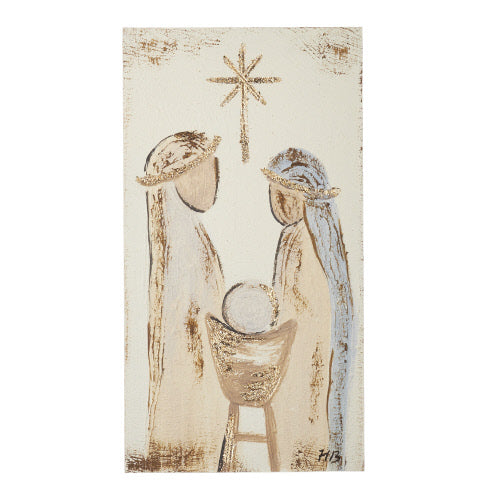 Christian Wall Art, Jesus Mary and Joseph