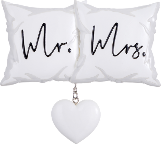 Mr. & Mrs. Pillows Ornament