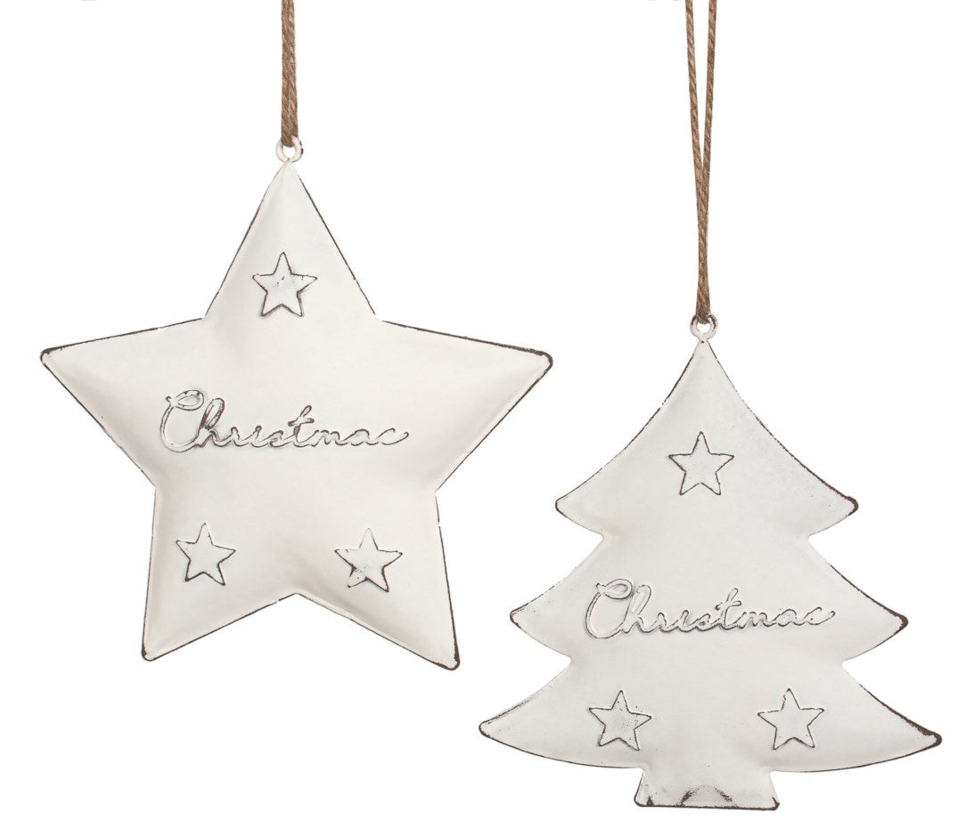 ORN-WHT SHAPES/TEXT(2A