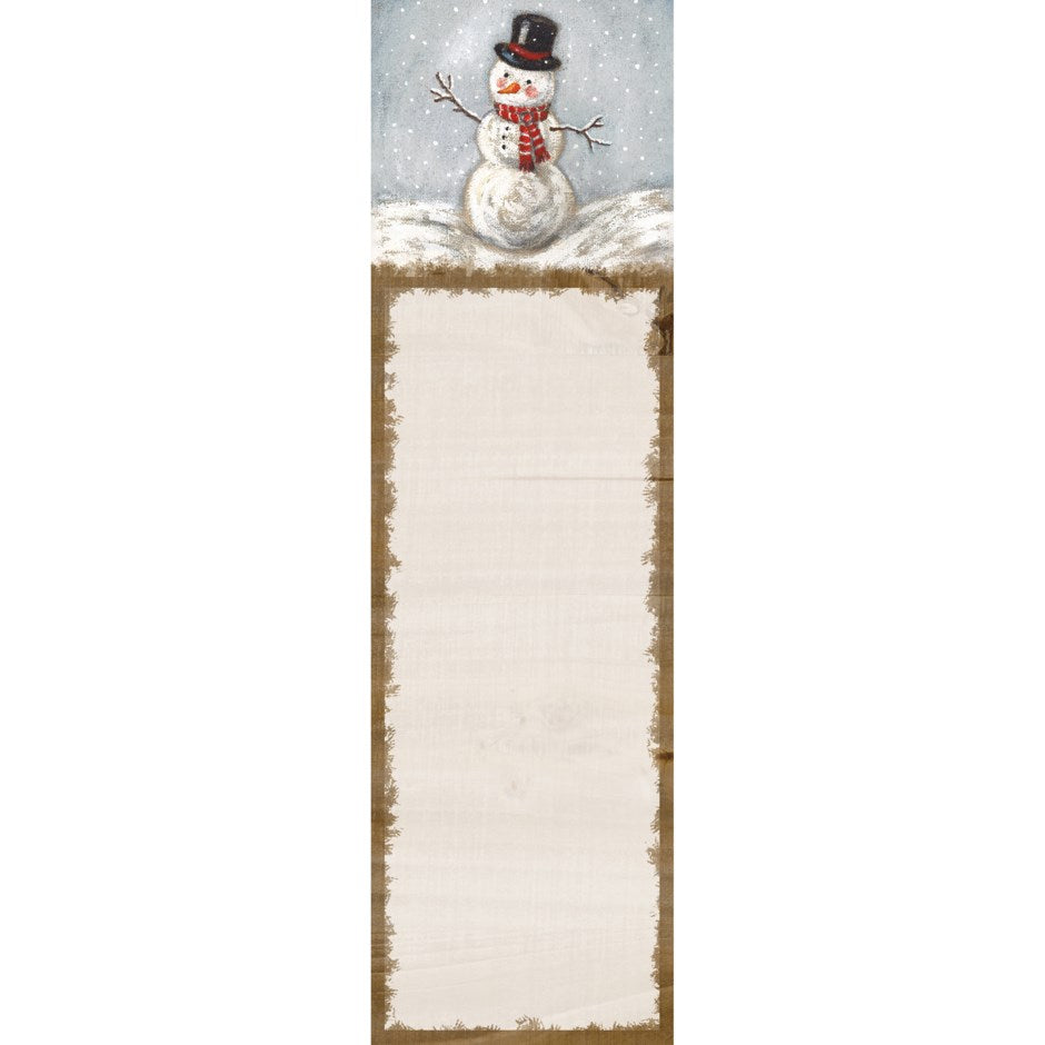 LIST NOTEPAD - SNOWMAN