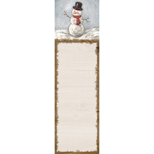 LIST NOTEPAD - SNOWMAN