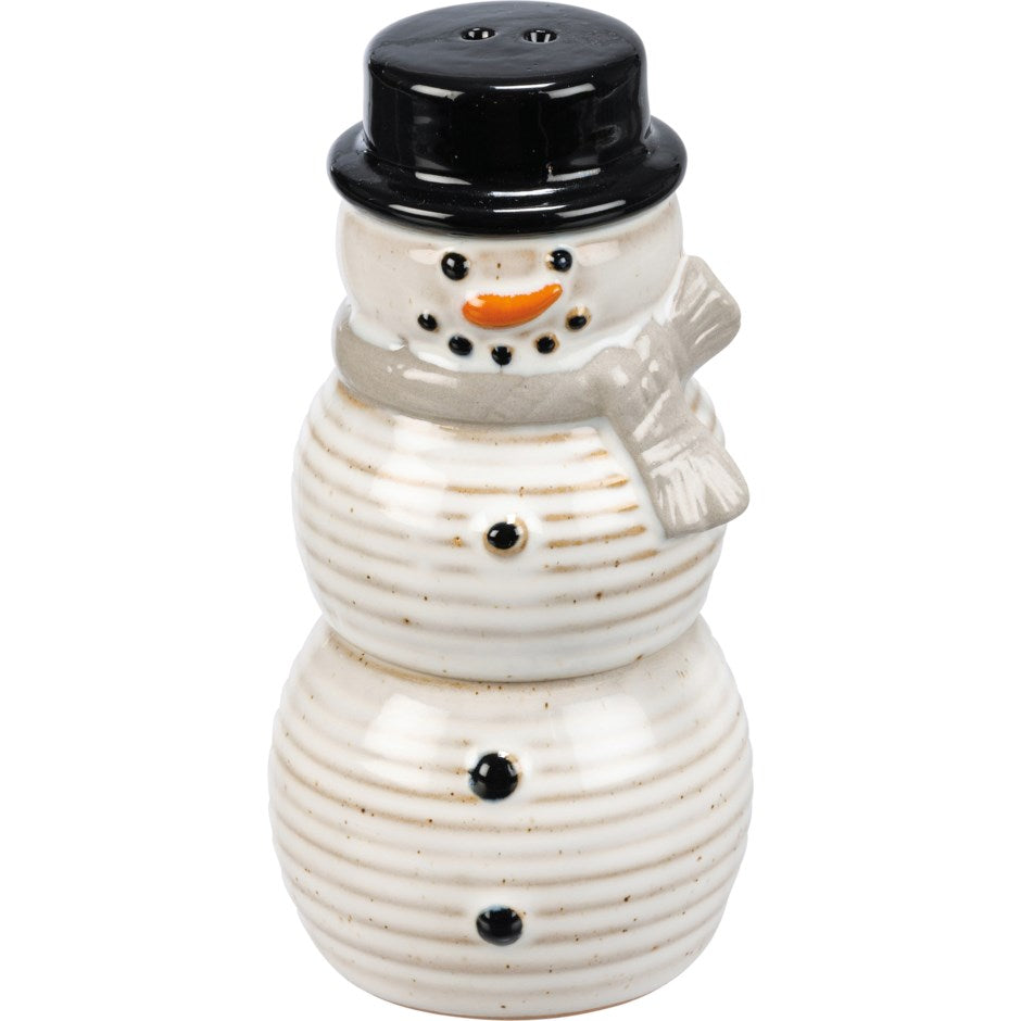 SALT & PEPPER SET - SNOWMAN