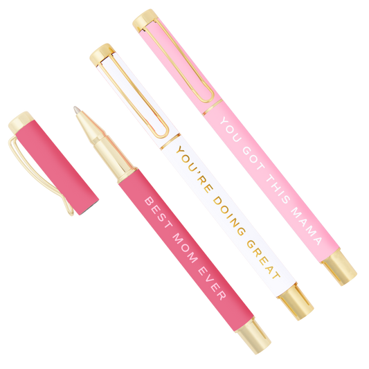 Sweet Water Decor - *NEW* Best Mom Ever Metal Pen Set - Home Decor & Gifts