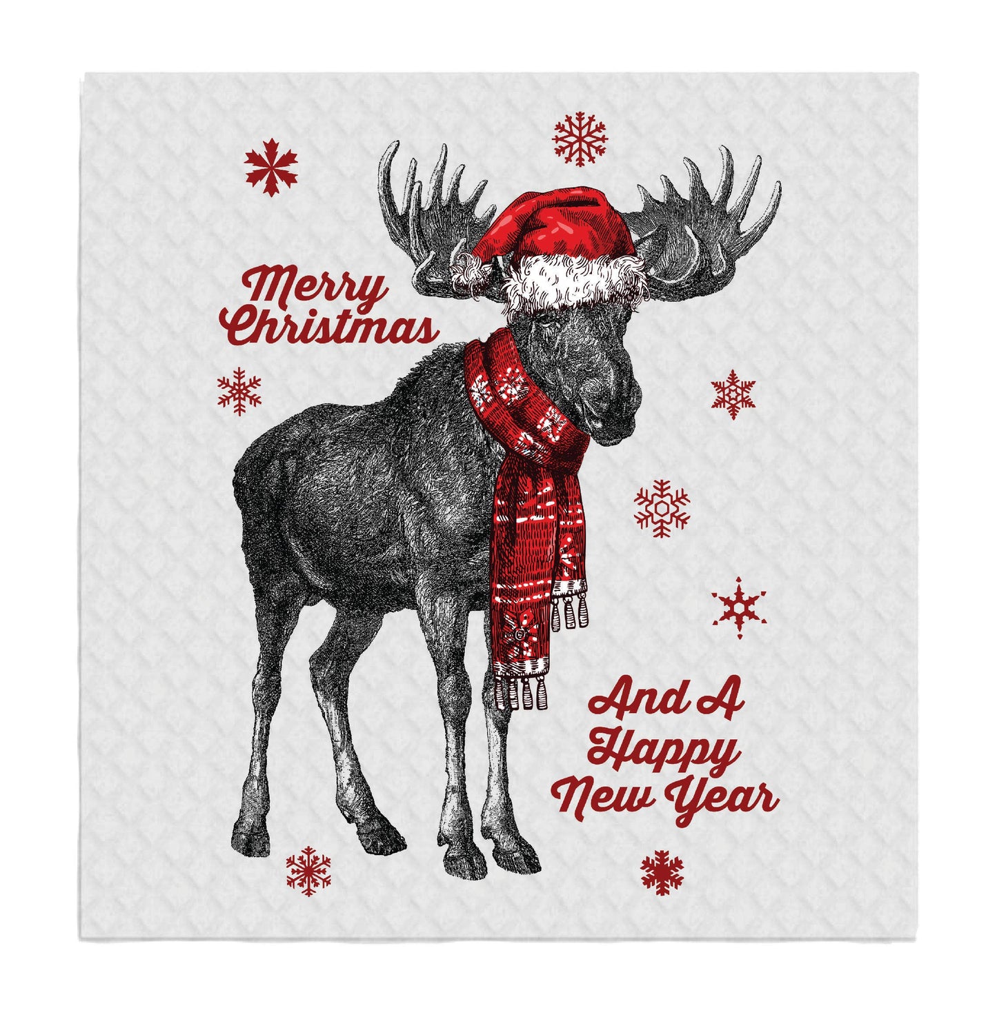 Merry Christmas Happy New Year , SWEDISH DISH CLOTHS