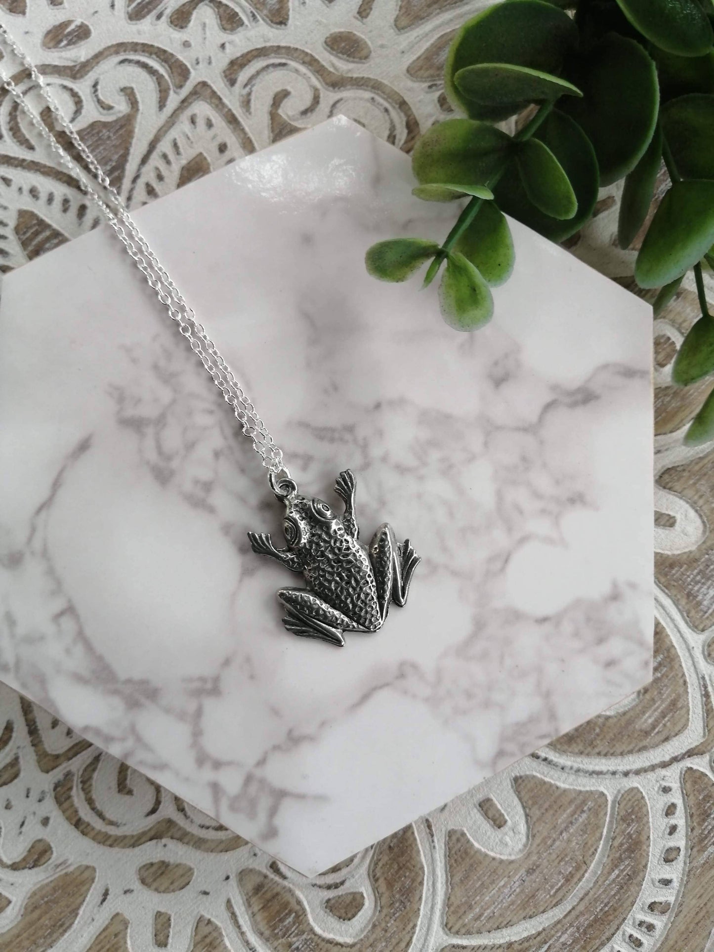 Frog Charm Necklace