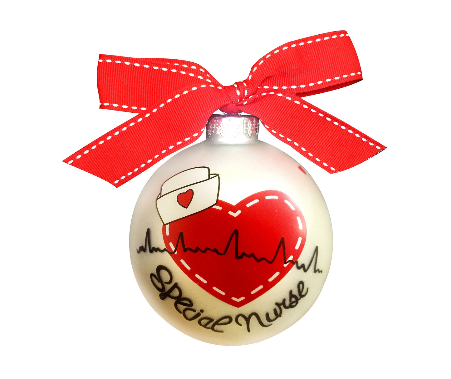 Glass Ball, with Sentiment “Special Nurse”