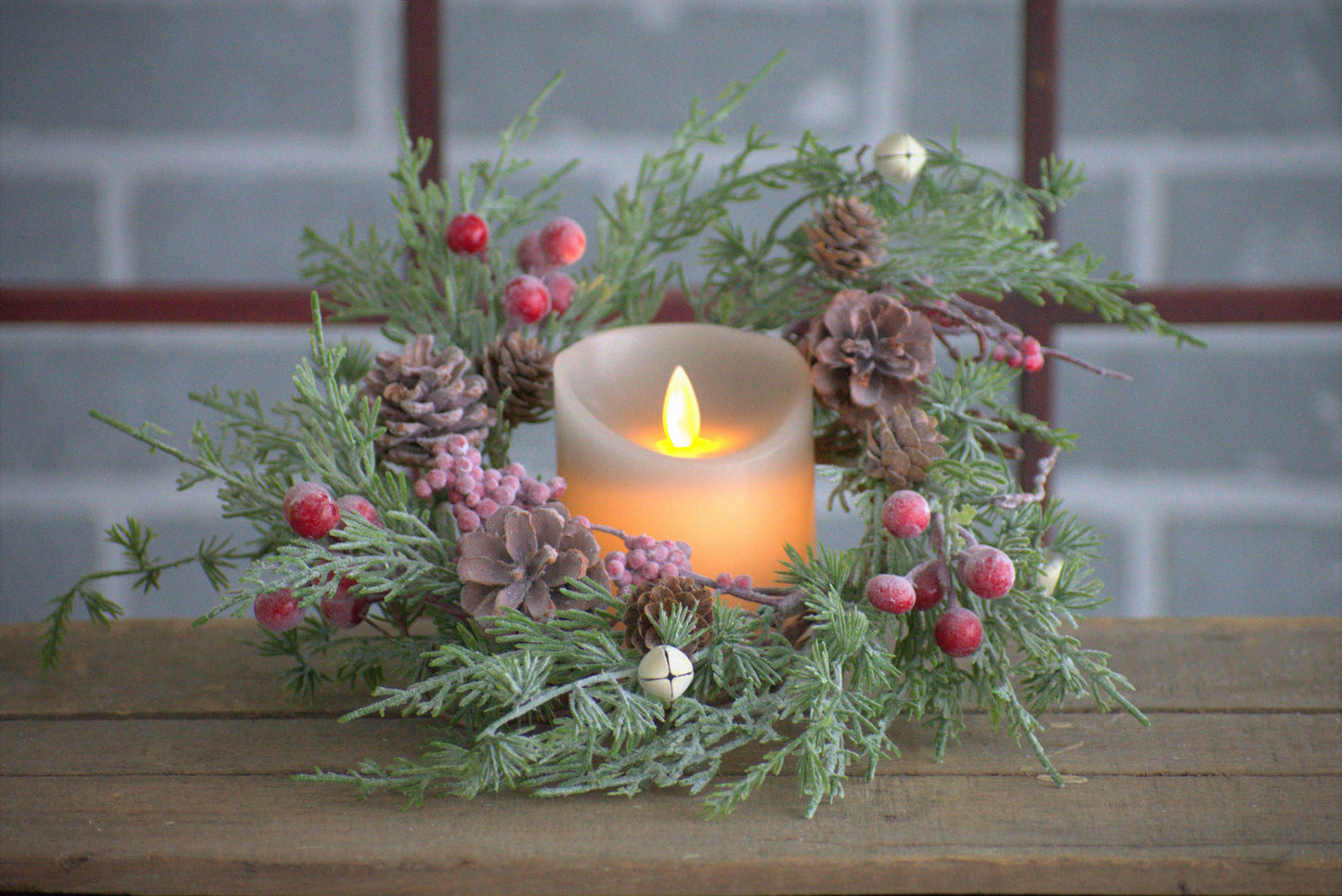 Christmas Eve 6.5 inch Candle Ring