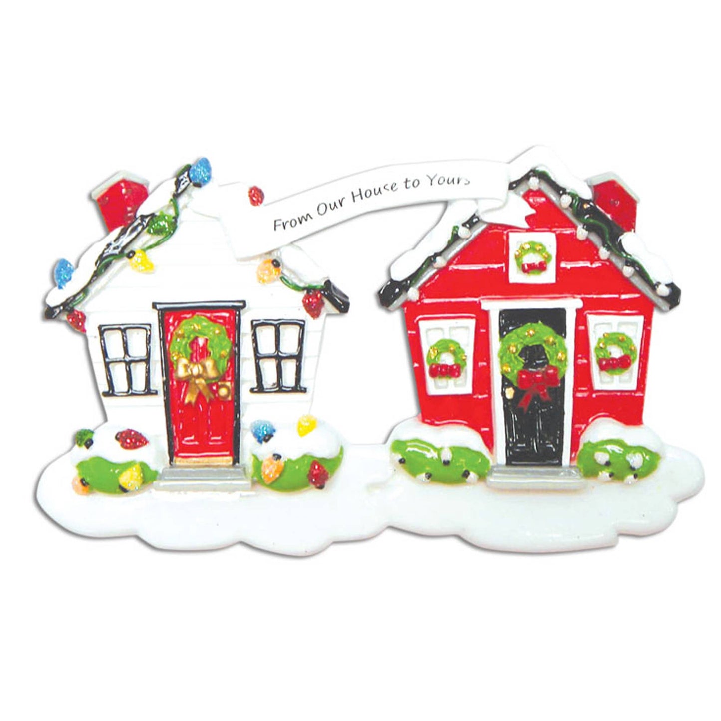 From Our House to Yours, Personalized Ornament