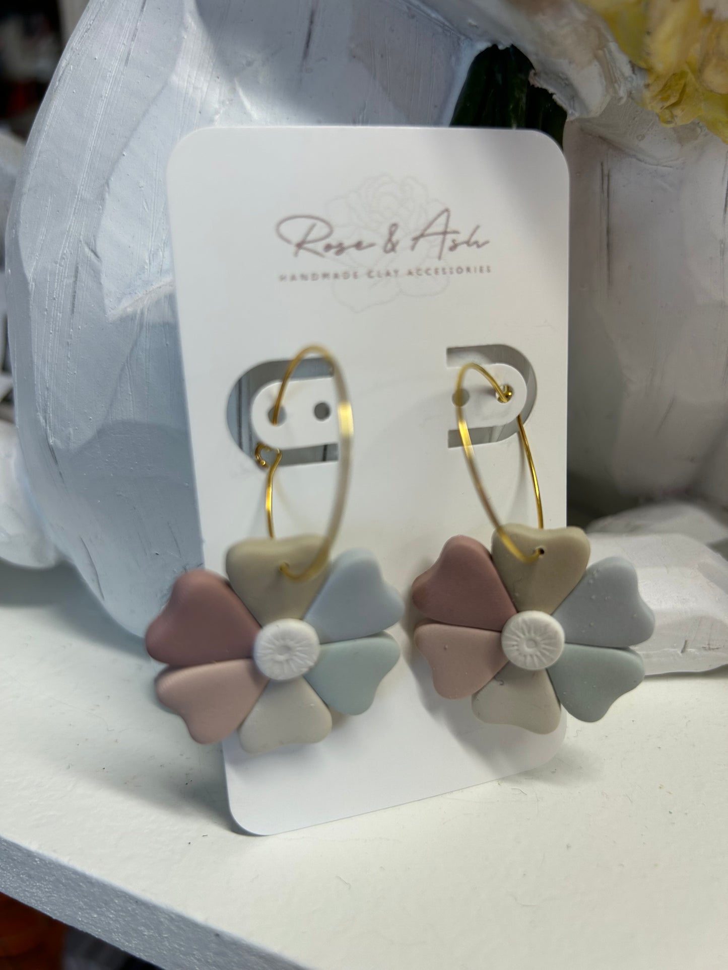 Pastel Flower Dangles