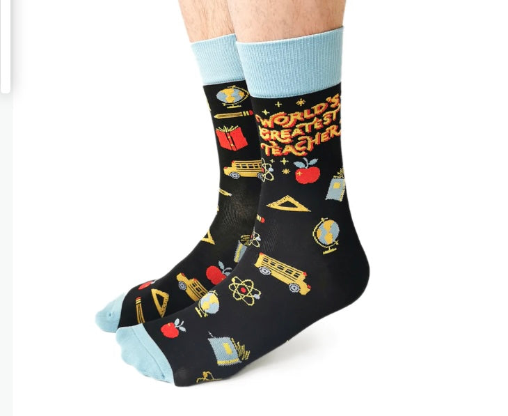 World’s Greatest Teacher, Men’s Socks