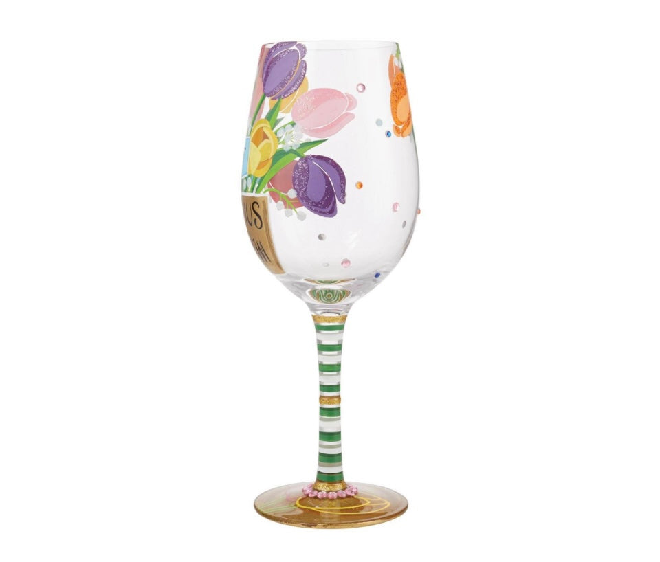 Wine Glass, Best Bonus Mom