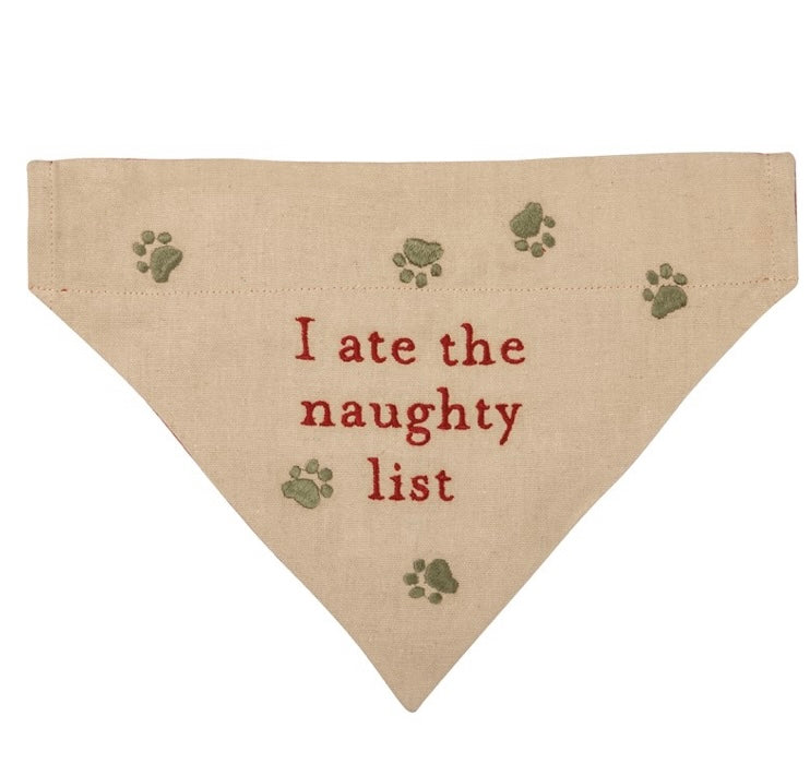 Wigglebutt Collar Bandana Embroidered Reversible-2 Assorted Sizes