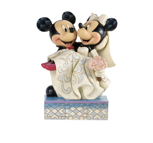 Minnie and Mickey Wedding Figurine by Jim Shore