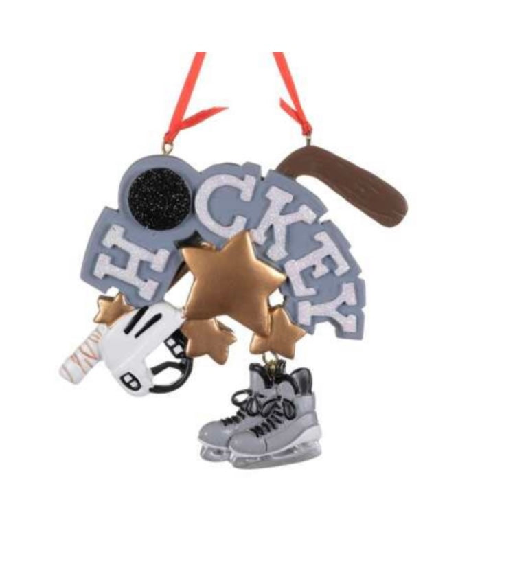 Hockey Ornament