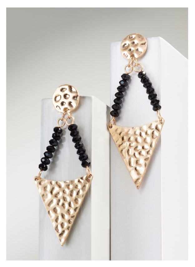 Vienna Glass Bead Drop Earrings