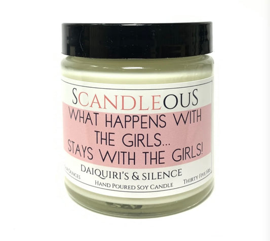 What Happens with the Girls, Soy Candle, 4 Ounce