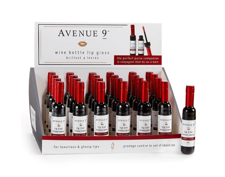 Cherry Lip Gloss, Wine Bottle Design