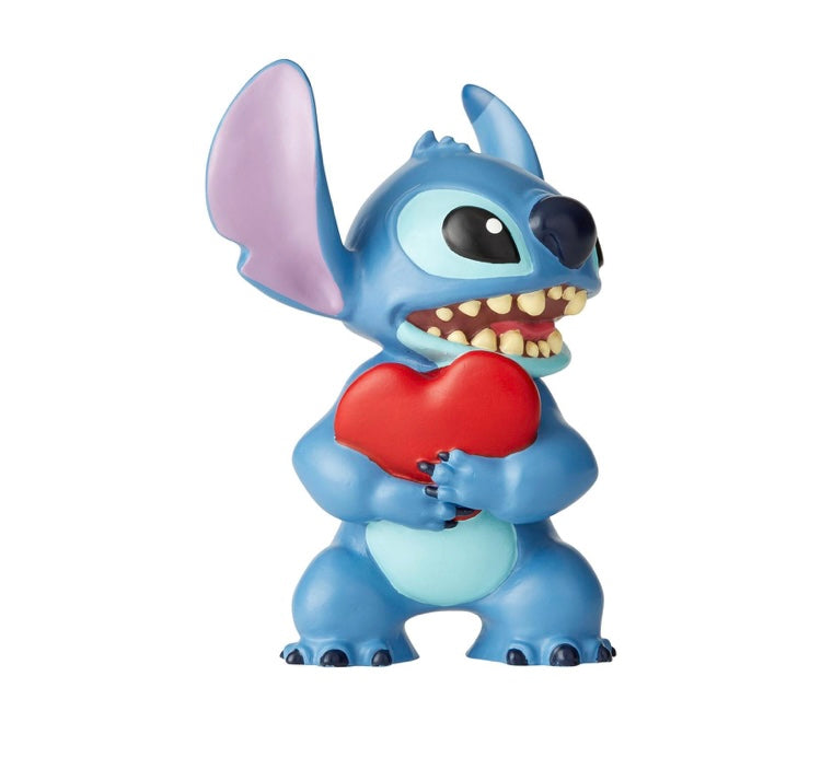 Stitch with Heart Figurine, Mini