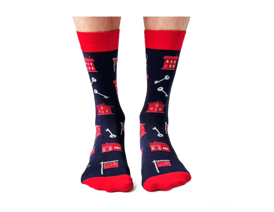 Real Estate Agent Socks